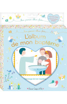 MON PREMIER ALBUM PHOTO DE BAPTEME - LIVRE TISSU - VIRGINIE ET CAROLINE - HACHETTE
