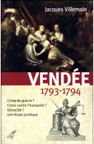 VENDEE, 1793-1794 - VILLEMAIN JACQUES - Cerf
