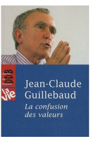 CONFUSION DES VALEURS (LA) - GUILLEBAUD J-C. - Desclee De Brouwer