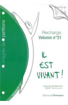 RECHARGE PARTITIONS N*21 IL EST VIVANT - COLLECTIF - EMMANUEL