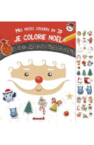 MES PETITS STICKERS EN 3D JE COLORIE NOEL - COLLECTIF - Hemma