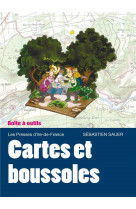 CARTES ET BOUSSOLES S-ORIENTER EN RANDONNEE - SEBASTIEN SAUER - PRESSES IDF