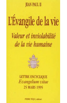 EVANGILE DE LA VIE - EVANGELIUM VITAE - JEAN-PAUL II - TEQUI
