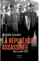 REPUBLIQUE ASSASSINEE (LA) - COINTET MICHELE - BOUQUINS