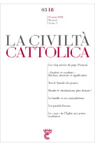 CIVILTA CATTOLICA MARS / 31 MARS 2018 - Antonio Spadaro, sj - PAROLE SILENCE