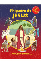 LHISTOIRE DE JESUS - MARCHE DANS LES PAS DE JESUS AVEC CE LIVRET DAUTOCOLLANTS INTERACTIF - CLC - CLC FRANCE