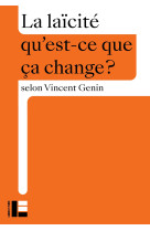 La laïcité - Vincent Genin - LABOR ET FIDES
