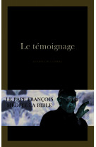 Le témoignage - PAPE FRANCOIS - MAME
