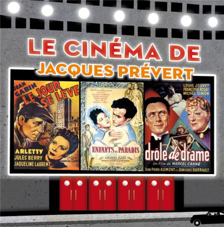 CINEMA DE JACQUES PREVERT - CD - COLLECTIF - NC