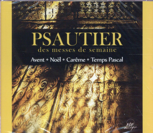 PSAUTIER DES MESSES DE SEMAINE - AVENT NOEL CAREME ET TEMPS - LECOT JEAN-PAUL - NC
