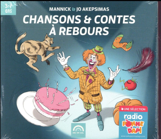 CHANSONS ET CONTES A REBOURS - AKEPSI/MANNICK - NC