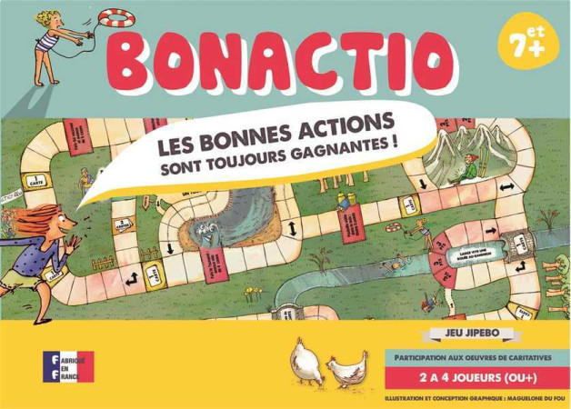 BONACTIO / LES BONNES ACTIONS SONT TOUJOURS GAGNATES/ JEU -  Collectif - BLOUD JP