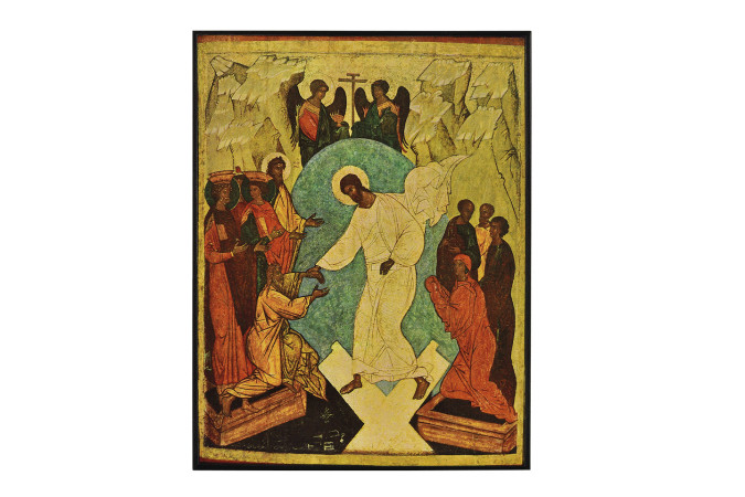 ICONE LA RESURRECTION / 13*18 CMS -   - CLEMENCES