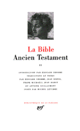 LA BIB(L-ANCIEN TESTAMENT) T1 - ANONYME - GALLIMARD
