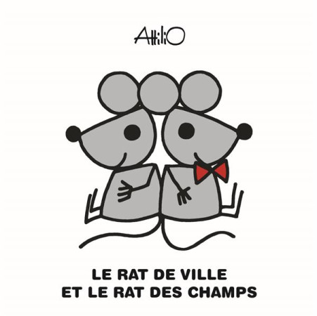 RAT DE VILLE ET LE RAT DES CHAMPS - CASSINELLI ATTILIO - GALLIMARD