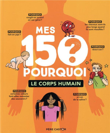 MES 150 POURQUOI - LE CORPS HUMAIN - GODARD/HARINCK/BECQ - FLAMMARION