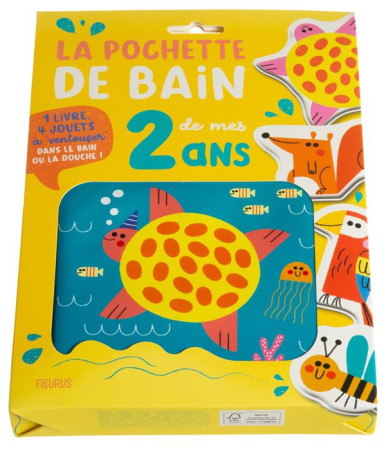 POCHETTE DE BAIN DE MES 2 ANS - XXX - FLEURUS