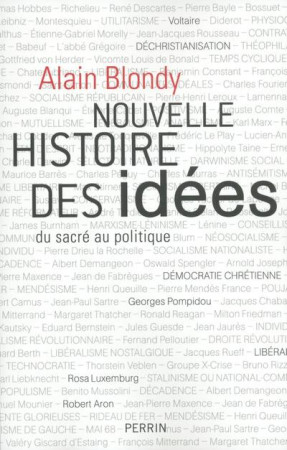 NOUVELLE HISTOIRE DES IDEES - BLONDY ALAIN - Perrin