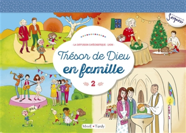 TRESOR DE DIEU EN FAMILLE / CHEVALET 2 - LA DIFFUSION CATECHI - TARDY