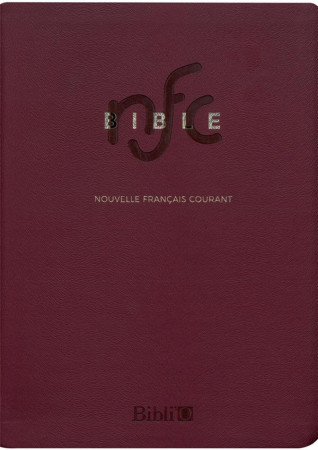 BIBLE NOUVELLE FRANCAIS COURANT AVEC NOTES AVEC DEUTEROCANONIQUES - COLLECTIF - AMIS BIBL LYON