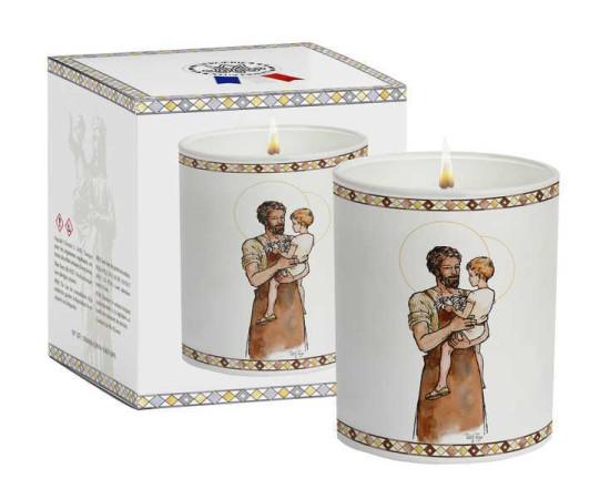 BOUGIE PARFUMEE - SAINT JOSEPH - XXX - CIERGE SUD EST