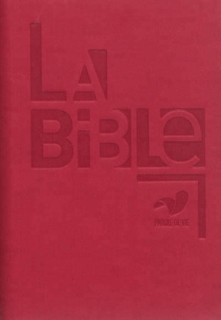 BIBLE PARODE VIE AVEC LIVRES DEUTEROCANONIQUES - SIMILICUIR ROUGE - XXX - AMIS BIBL LYON