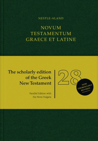 NOVUM TESTEMENTUM GRAECE ET LATINE 28 REV - XXX - BIBLI O