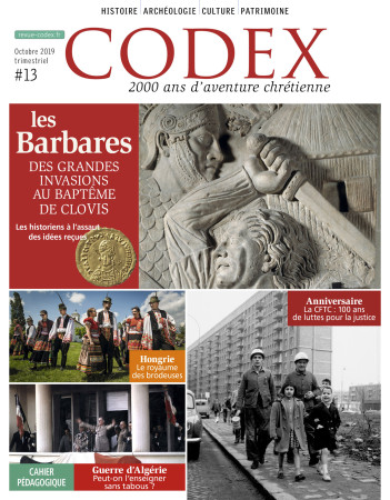 CODEX 13 / OCTOBRE 2019 / LES BARBARES -  Collectif - CLD
