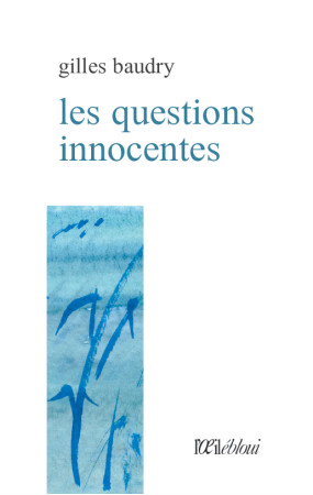 QUESTIONS INNOCENTES - Gilles Baudry - L OEIL EBLOUI