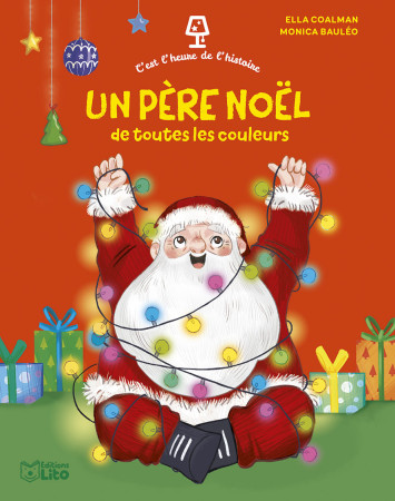 PERE NOEL TOUTES LES COULEURS - Ella Coalman - LITO