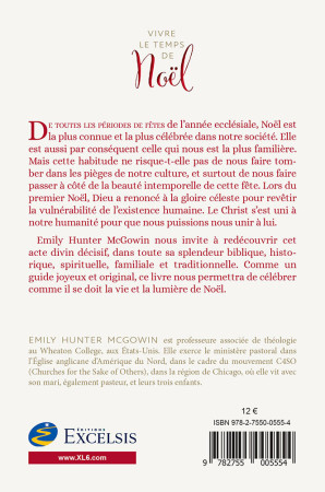 VIVRE LE TEMPS DE NOEL - Emily Hunter McGowin - EXCELSIS
