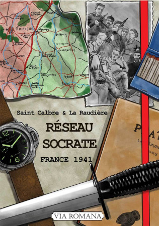 RESEAU SOCRATE - FRANCE 1941 -  SAINT-CALBRE  - VIA ROMANA