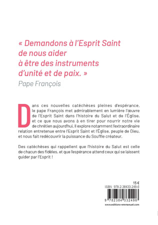 L'Esprit et l'Épouse -  PAPE FRANCOIS - EMMANUEL