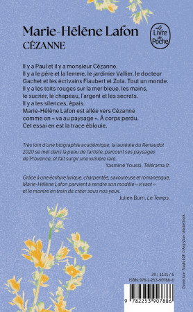 Cézanne - Marie-Hélène Lafon, Marie-Hélène Lafon - LGF