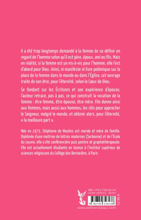 La meilleure part - Stéphanie de Moulins - TEQUI