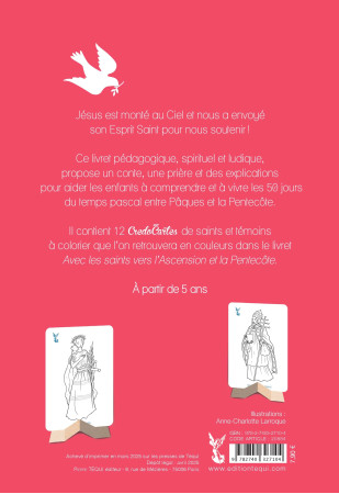 L’Ascension et la Pentecôte à colorier - LARROQUE A-C. - TEQUI